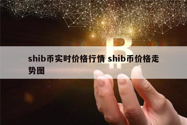 shib币刚发布吗(shib币发行价格是多少)