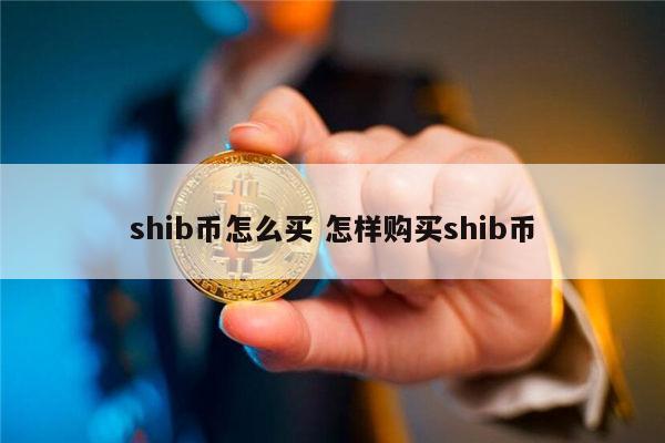 shib币购买步骤(shib币价格最新行情)